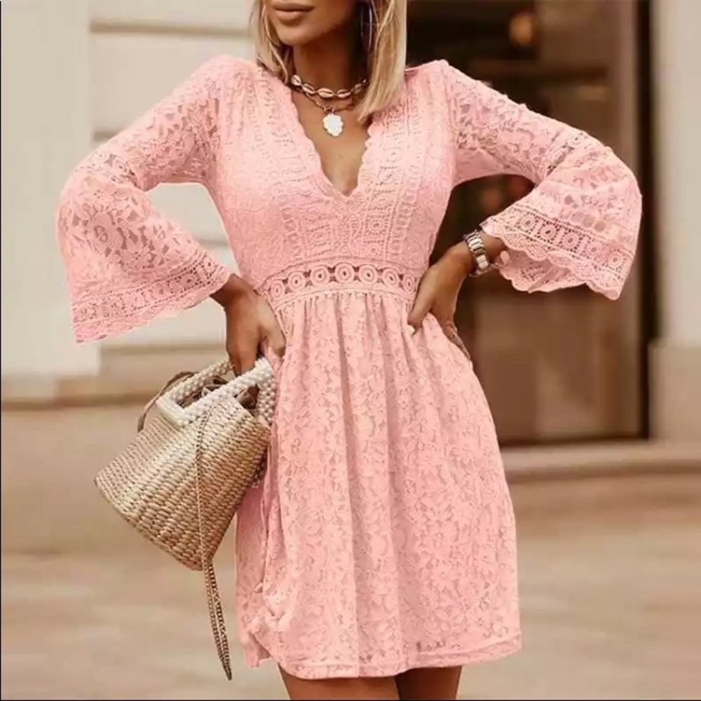 NWT  Celmia Plus Size Lace Dress 2X/4X